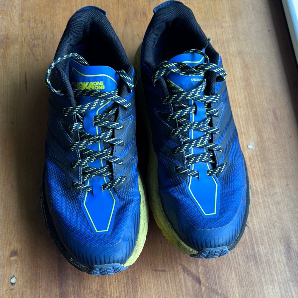 Hoka One One Men's Blue Running Shoes SpeedGoat 4